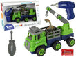 Sunkvežimis su įrankiais ir dinozauru kaina ir informacija | Žaislai berniukams | pigu.lt