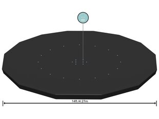 Покрытие для бассейна Bestway, 427 см цена и информация | Аксессуары для бассейнов | pigu.lt