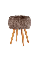 Пуф, коричневый цвет цена и информация | Кресла-мешки и пуфы | pigu.lt