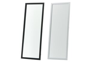 4living sieninis veidrodis, balta/juoda цена и информация | Зеркала | pigu.lt