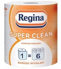 "Regina" virtuvinis popierinis rankšluostis "Super Clean kaina ir informacija | Tualetinis popierius, popieriniai rankšluosčiai | pigu.lt