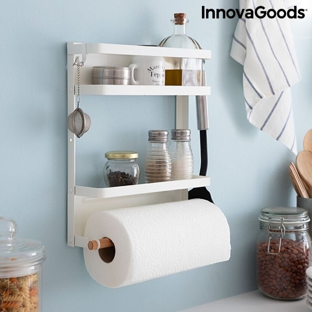 Magnetinė lentyna virtuvei, vonios kambariui kaina ir informacija | Virtuvės įrankiai | pigu.lt