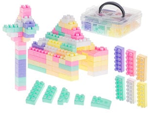 Набор блоков, пастельные тона, 234 шт. цена и информация | Развивающие игрушки | pigu.lt