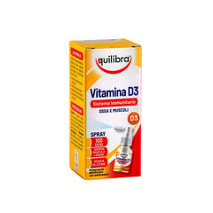 Maisto papildas Equilibra® Vitamina D3 Spray, 13 ml цена и информация | Другие пищевые добавки и препараты | pigu.lt