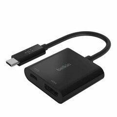 Adapteris Belkin AVC002btBK USB-C/HDMI kaina ir informacija | Adapteriai, USB šakotuvai | pigu.lt