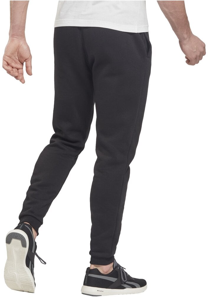 Kelnės vyrams Reebok Ri Left Leg Jogger Black HG4456 kaina ir informacija | Sportinė apranga vyrams | pigu.lt