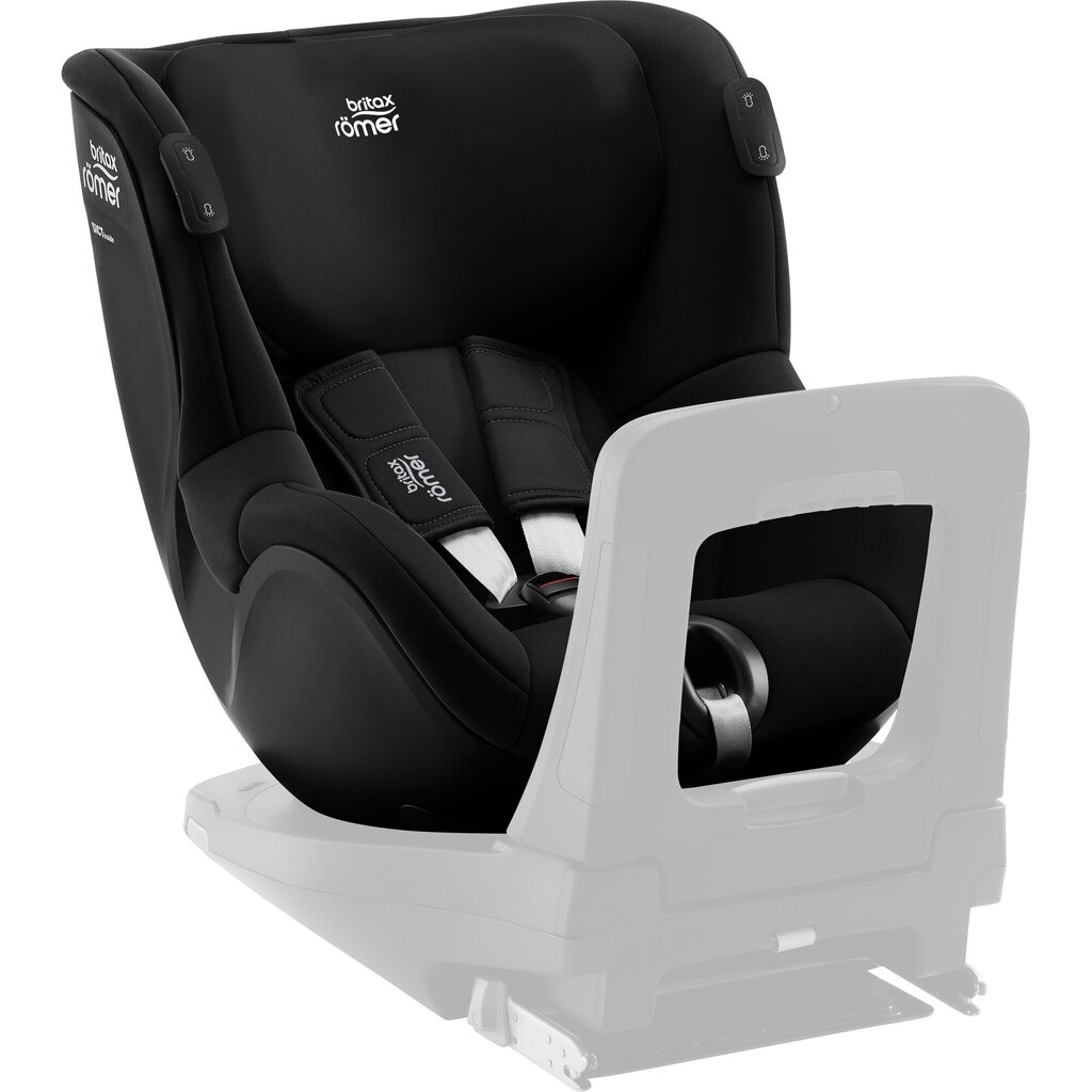 Automobilinė kėdutė Britax Dualfix iSense, 0-18 kg, Space Black 2000035105 kaina ir informacija | Autokėdutės | pigu.lt
