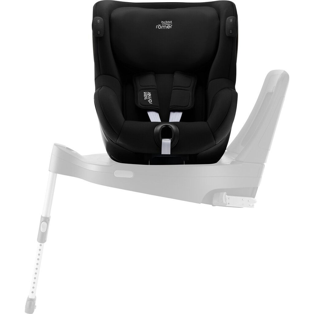 Automobilinė kėdutė Britax Dualfix iSense, 0-18 kg, Space Black 2000035105 kaina ir informacija | Autokėdutės | pigu.lt