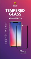 Mocco Full Face / Full Glue grūdinto stiklo plėvelė su rėmeliu, skirta Samsung Galaxy S22 Plus 5G, Juoda kaina ir informacija | Apsauginės plėvelės telefonams | pigu.lt