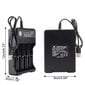 USB Baterijų Įkroviklis BMAX 3.7V 18650, 4 vietų kaina ir informacija | Akumuliatorių krovikliai | pigu.lt