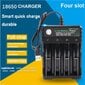 USB Baterijų Įkroviklis BMAX 3.7V 18650, 4 vietų kaina ir informacija | Akumuliatorių krovikliai | pigu.lt