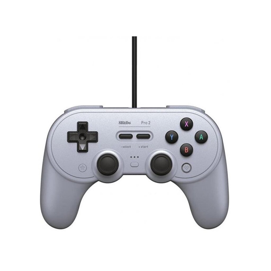 8BitDo Pro2 Wired Gamepad Grey Edition цена и информация | Žaidimų pultai  | pigu.lt