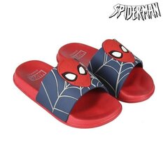 Шлепанцы для детей Spiderman Красный Синий цена и информация | Детская обувь для плавания | pigu.lt