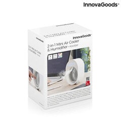 Mažas ultragarsinis oro aušintuvas-drėkintuvas su LED kaina ir informacija | Ventiliatoriai | pigu.lt