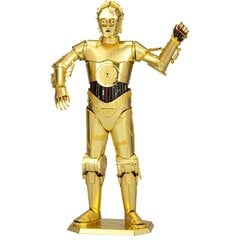 Metalinis 3D konstruktorius Star Wars C-3PO, 109 d. цена и информация | Конструкторы и кубики | pigu.lt