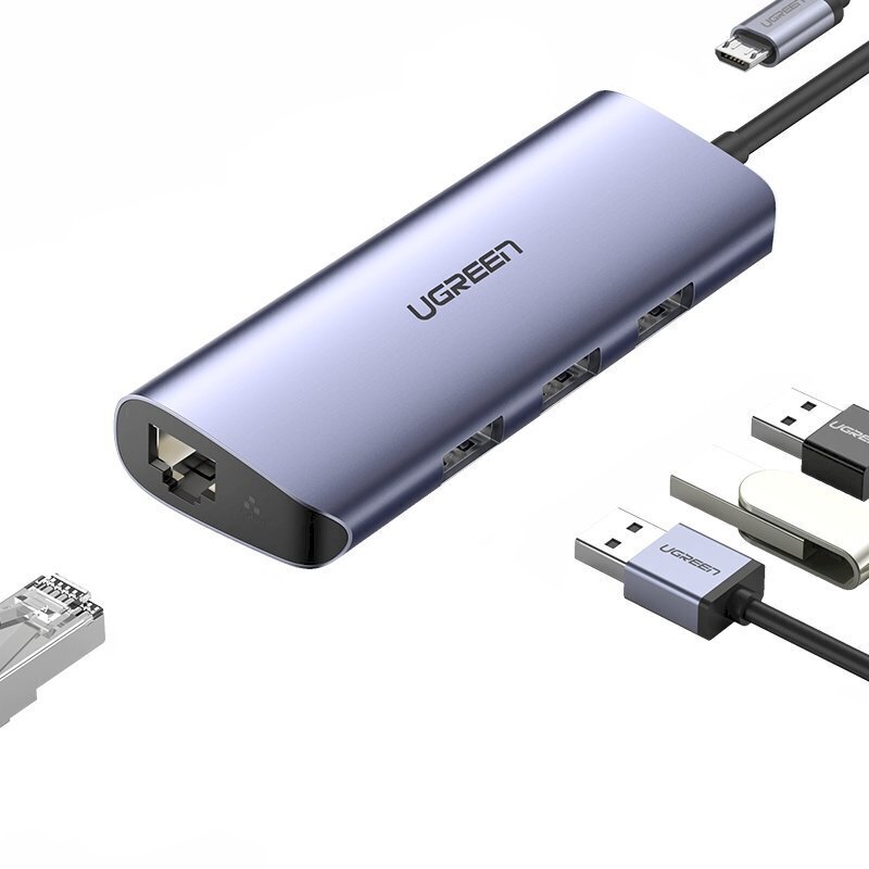 Adapteris Ugreen kaina ir informacija | Adapteriai, USB šakotuvai | pigu.lt