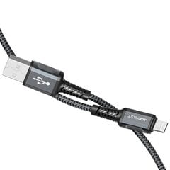 Acefast MFI USB cable - Lightning 1.2m, 2.4A gray (C1-02 deep space gray) цена и информация | Кабели для телефонов | pigu.lt