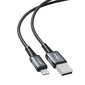 Acefast MFI USB 1.2m, 2.4A gray (C1-02 deep space gray) kaina ir informacija | Laidai telefonams | pigu.lt