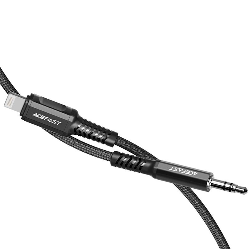 Acefast audio cable MFI Lightning - 3.5mm mini jack (male), 1.2 m kaina ir informacija | Laidai telefonams | pigu.lt