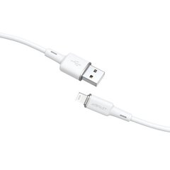 Acefast MFI USB cable - Lightning 1.2m, 2.4A white (C2-02 white) цена и информация | Кабели для телефонов | pigu.lt