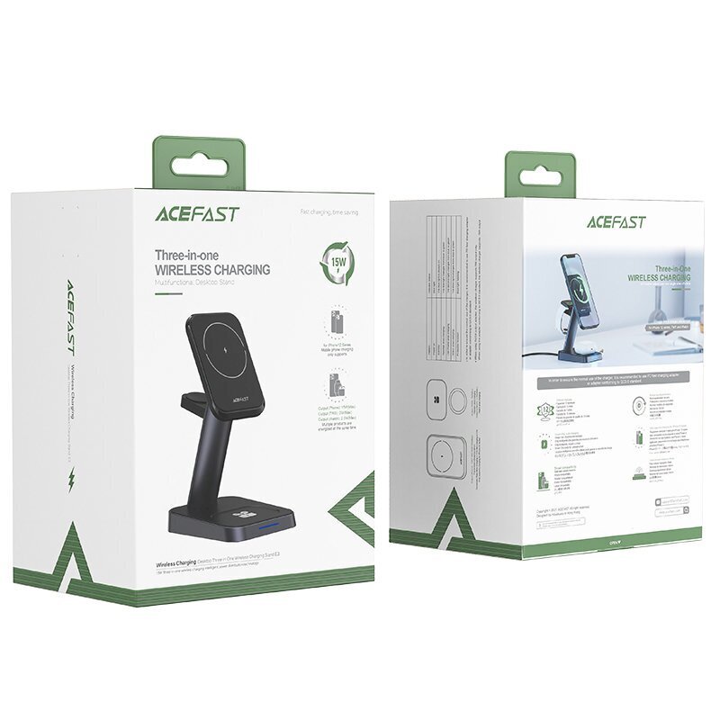 Acefast E3 3-in-1 MagSafe цена и информация | Krovikliai telefonams | pigu.lt
