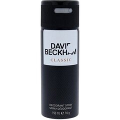 David Beckham Classic дезодорант для мужчин, 150мл цена и информация | Мужская парфюмированная косметика | pigu.lt