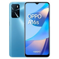 Oppo A16s 6,5" Octa Core 4 GB RAM 64 GB Blue kaina ir informacija | Mobilieji telefonai | pigu.lt