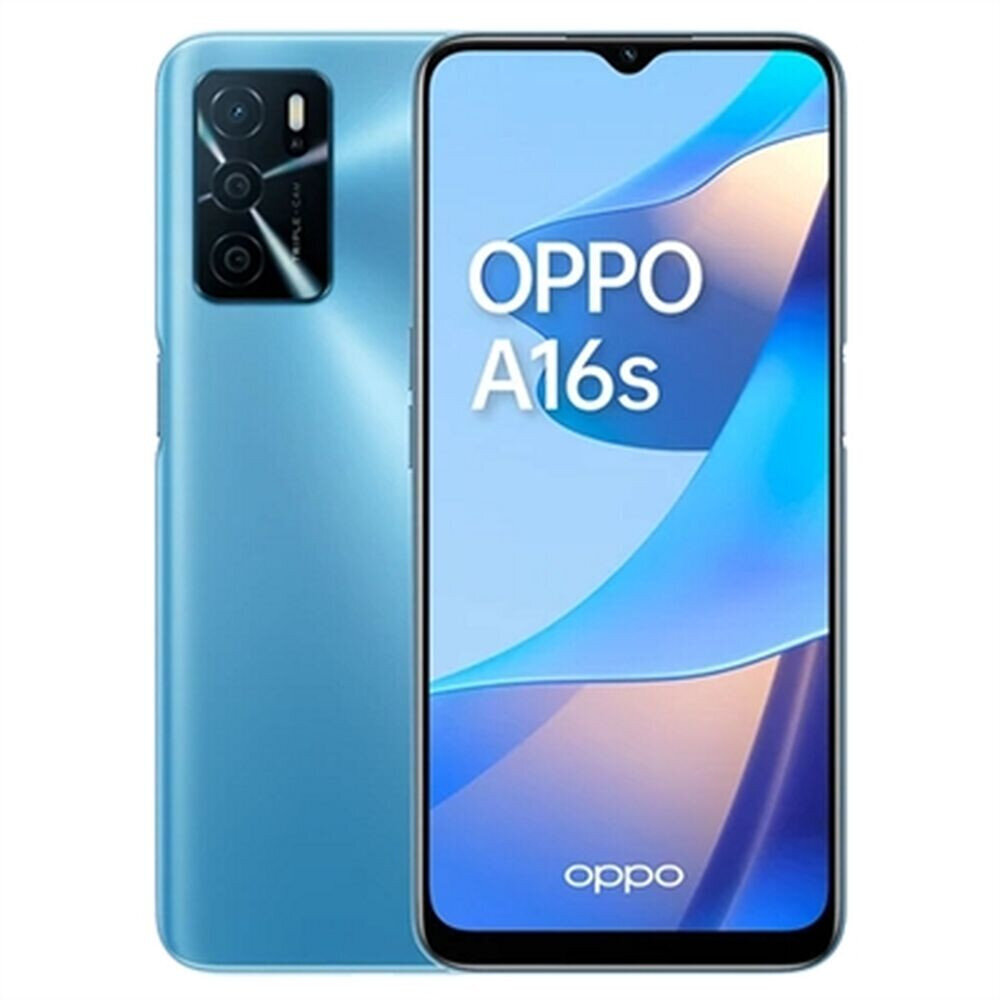 Oppo A16s 6,5" Octa Core 4 GB RAM 64 GB Blue kaina ir informacija | Mobilieji telefonai | pigu.lt