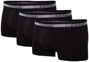 Мужские боксеры Calvin Klein COOLING TRUNK, 3 пары, черные, NB1799A 001 12469 цена и информация | Мужские трусы | pigu.lt
