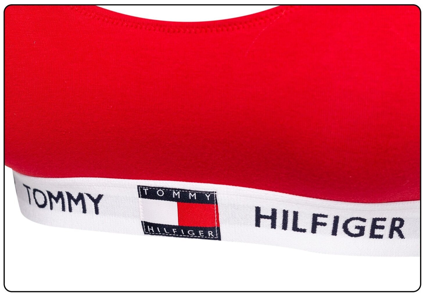 LIEMENĖLĖ TOMMY HILFIGER BRALETTE, juoda UW0UW02225 XCN цена и информация | Liemenėlės | pigu.lt