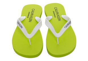 Мужские шлепанцы Calvin Klein FF SANDALS HIGH RISK, KM0KM00497 ZAA 15579 цена и информация | Мужские шлепанцы, босоножки | pigu.lt