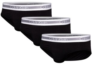 Vyriškos trumpikės Calvin Klein 3 Pack, juodos NB2142A 001 16872 kaina ir informacija | Trumpikės | pigu.lt