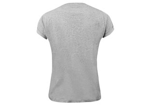 Moteriški marškinėliai Tommy Hilfiger RN TEE SS logotipas, pilki UW0UW01618 004 16883 XS kaina ir informacija | Marškinėliai moterims | pigu.lt