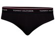 Vyriškos trumpikės TOMMY HILFIGER, 3 poros, juodos / pilkos / baltos 1U87903766 004 kaina ir informacija | Trumpikės | pigu.lt