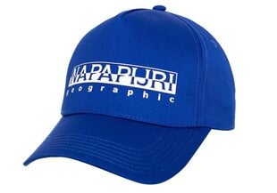 Мужская кепка NAPAPIJRI FRAMING 1 BLUE NP0A4EAHBB41 35279 цена и информация | Мужские шарфы, шапки, перчатки | pigu.lt