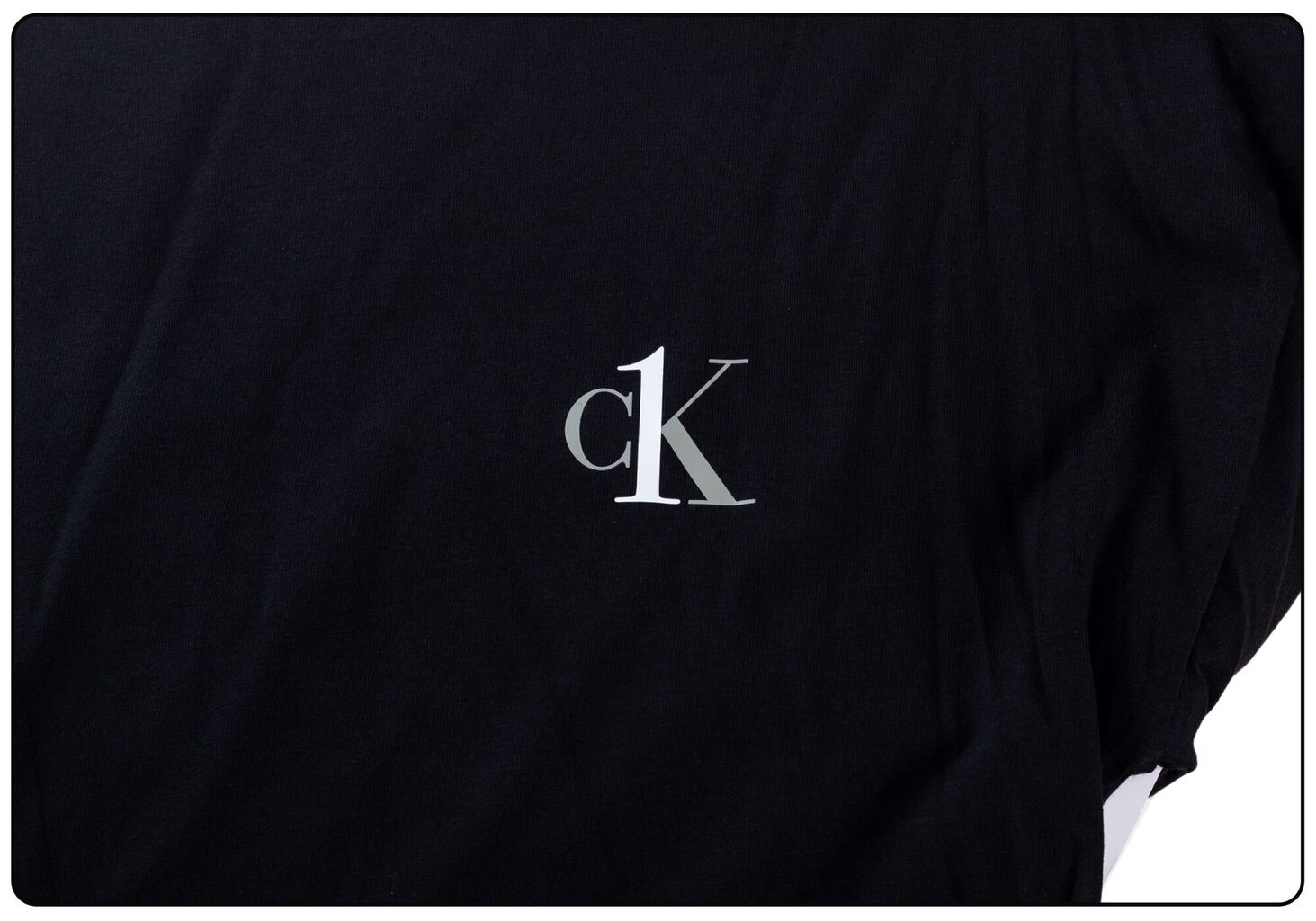 Vyriški marškinėliai Calvin Klein S/S Crew Neck Black 000NM1793E 001 17456 kaina ir informacija | Vyriški marškinėliai | pigu.lt