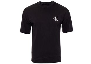 Мужская футболка Calvin Klein S/S Crew Neck Black 000NM1793E 001 17456 цена и информация | Мужские футболки | pigu.lt