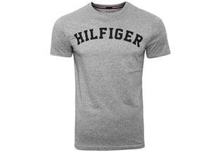 Vyriški marškinėliai Tommy Hilfiger SS TEE pilki UM0UM00054 004 17379 kaina ir informacija | Vyriški marškinėliai | pigu.lt