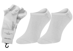 Носки Calvin Klein 2 пары белые 100001932 002 17568 цена и информация | Мужские носки | pigu.lt