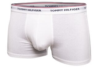 Vyriški bokseriai Tommy Hilfiger, 3 poros, balti/raudoni/tamsiai mėlyni, 1U87903842 611 17912 kaina ir informacija | Trumpikės | pigu.lt