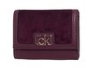 Moteriška piniginė Calvin Klein TRIFOLD MD V, bordo K60K607431 GDU 36743 цена и информация | Piniginės, kortelių dėklai moterims | pigu.lt