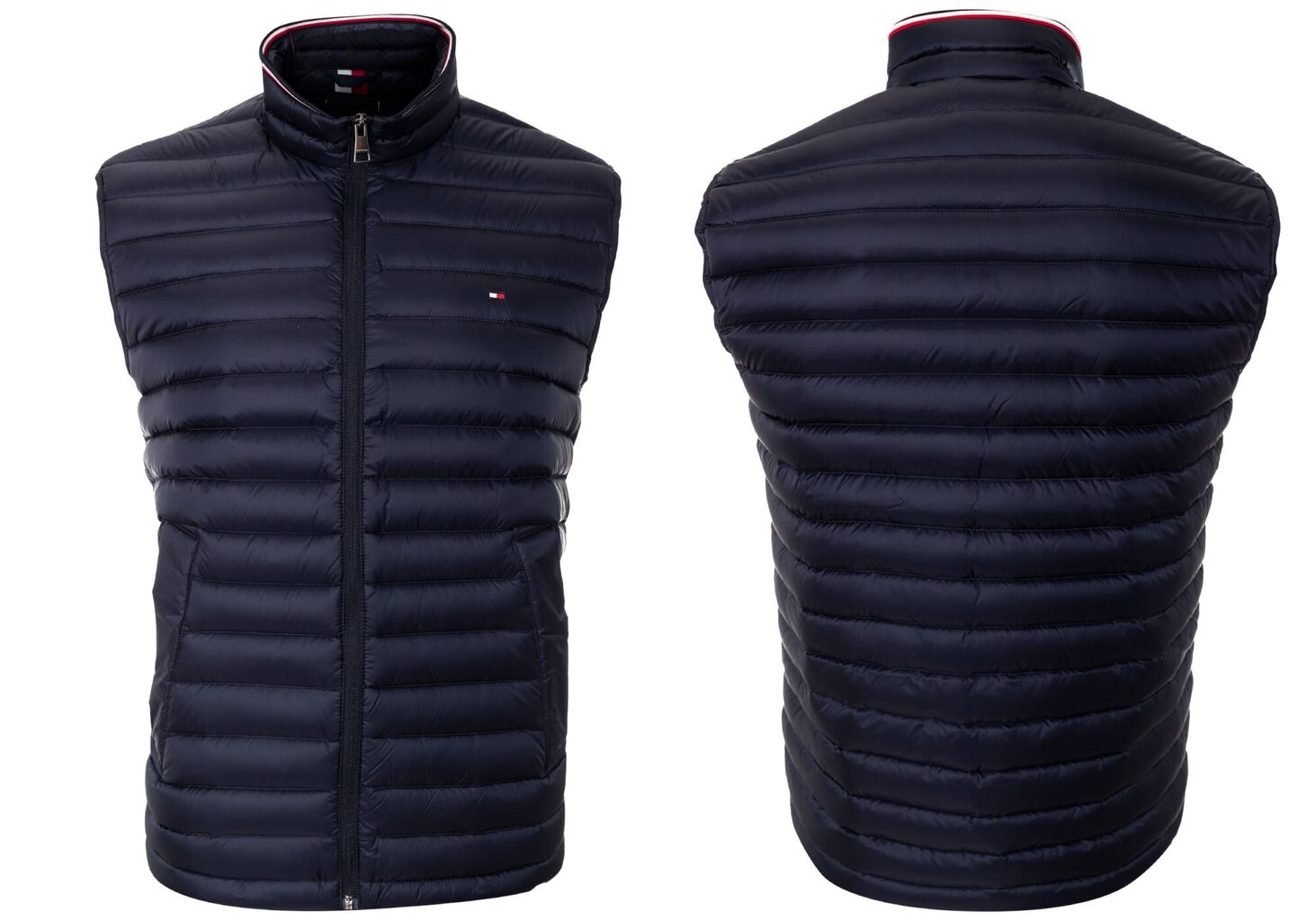 Vyriška liemenė TOMMY HILFIGER CORE PACKABLE DOWN VEST, mėlyna MW0MW12719 kaina ir informacija | Vyriškos liemenės | pigu.lt