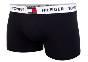 Мужские боксеры Tommy Hilfiger, 1 шт, черные, UM0UM01810 BEH 19732 цена и информация | Мужские трусы | pigu.lt
