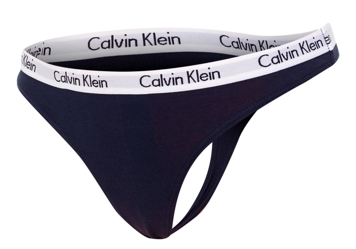 Stringai moterims Calvin Klein, mėlyni цена и информация | Kelnaitės | pigu.lt