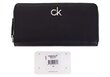 Moteriška Piniginė Calvin Klein Z/A WALLET LG BLACK K60K607180 BAX 36753 kaina ir informacija | Piniginės, kortelių dėklai moterims | pigu.lt