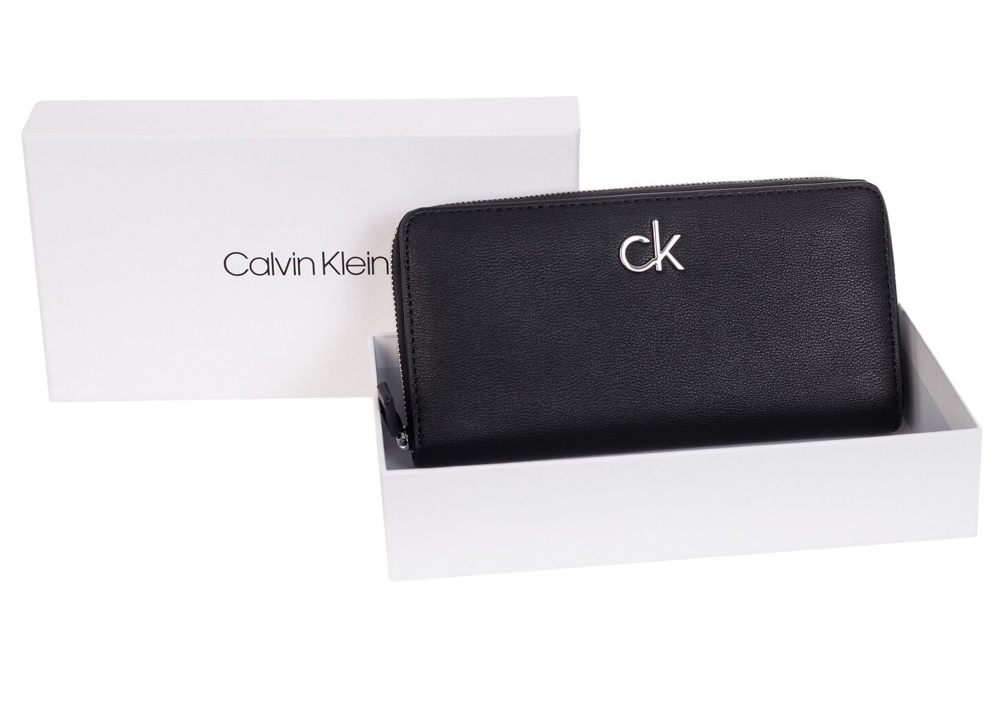 Moteriška Piniginė Calvin Klein Z/A WALLET LG BLACK K60K607180 BAX 36753 kaina ir informacija | Piniginės, kortelių dėklai moterims | pigu.lt