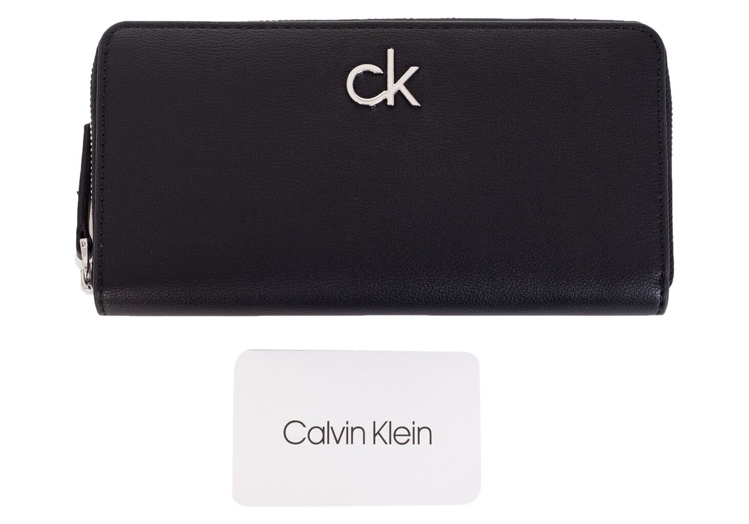 Moteriška Piniginė Calvin Klein Z/A WALLET LG BLACK K60K607180 BAX 36753 kaina ir informacija | Piniginės, kortelių dėklai moterims | pigu.lt