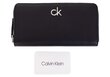 Moteriška Piniginė Calvin Klein Z/A WALLET LG BLACK K60K607180 BAX 36753 kaina ir informacija | Piniginės, kortelių dėklai moterims | pigu.lt