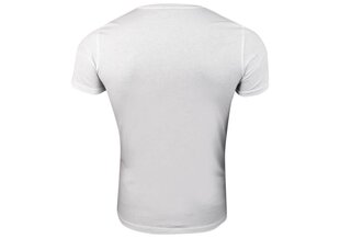 Vyriški marškinėliai TOMMY HILFIGER SS TEE LOGO, balti UM0UM00054 100 kaina ir informacija | Vyriški marškinėliai | pigu.lt
