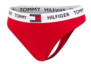 Женские трусики-стринги Tommy Hilfiger THONG RED UW0UW02198 XCN 25552 цена и информация | Трусики | pigu.lt